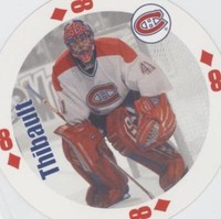 1998-99 Bicycle Sports Collection NHL Goalies - Jocelyn Thibault #8D