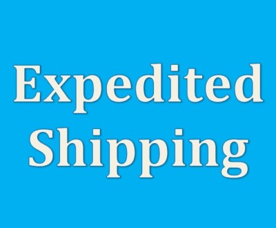 FedEx or DHL Expedited Shipping 9.90