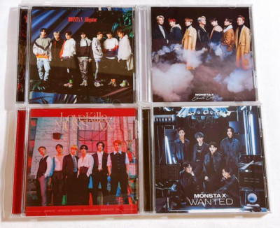 MONSTA X Japan Single 4 piece Album CD No photo card Alligator Love Killa K-POP