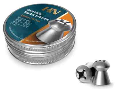H&N Baracuda Hunter Extreme .177  .22  Hollow Point Pellets