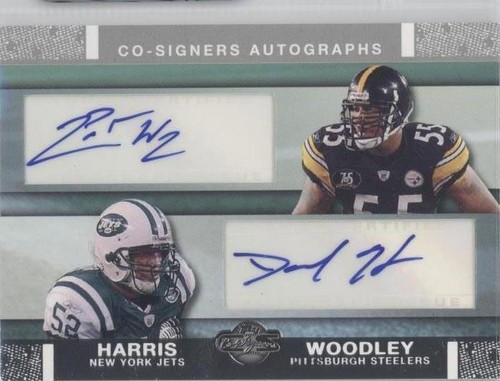 2007 Topps Co-Signers David Harris LaMarr Woodley #CSA-WH