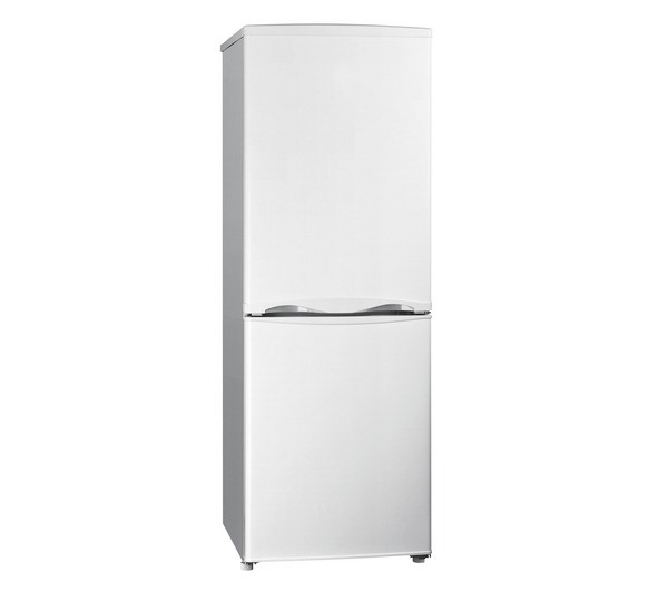 CURRYS Essentials C50BW12 slimline 50/50 split upright white