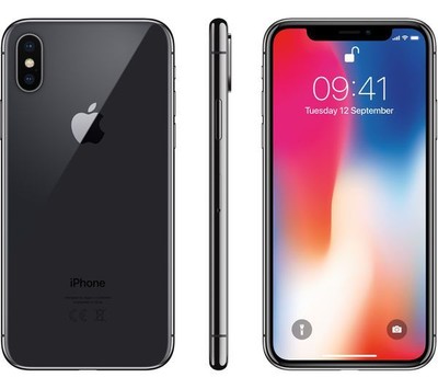 APPLE IPHONE X 256GB BLACK NERO NUOVO GARANZIA 24 MESI GRIGIO SIDERALE 256 GB