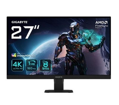 GIGABYTE GS27U 4K Ultra HD 27" IPS Gaming Monitor - Black -BOX DAMAGE