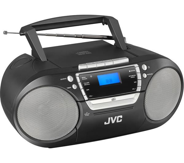 JVC Bluetoothオーディオ機器 USBポート付 JVC Portable Boom Box in JVCSHOP USA