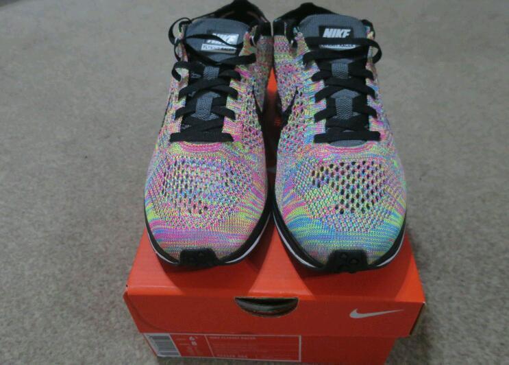 Nike Flyknit Racer Multicolour 2016 uk size 6 100 Nike Flyknit Racer Multicolour 2016 uk size 6 100