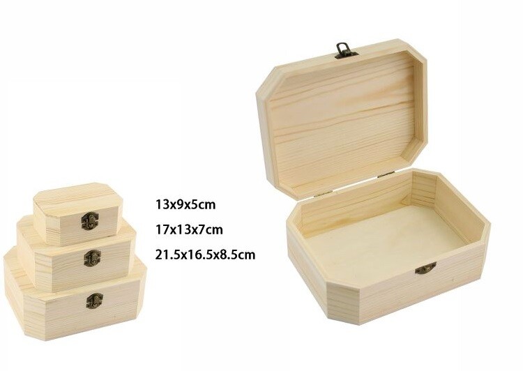 3 Scatole In Legno Decoupage Portagioie Matrioska Scatola Cofanetto 74017a dfh