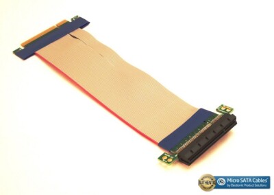 PCI-E Express 8X Riser Card with Flexible Crypto Mining Cable