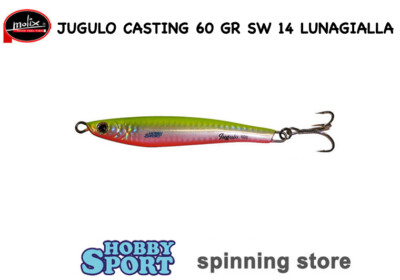 MOLIX JUGULO CASTING 60 GR COL.  SW 14 LUNA GIALLA  SPINNING MARE