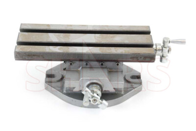SHARS 12" x 5-1/2 COMPOUND CROSS SLIDE MILL DRILL MILLING TABLE NEW R}