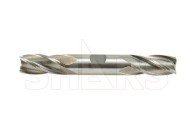SHARS 1/4'' x 3/8'' M-42 Cobalt Four Flute Double End Mill NEW !{