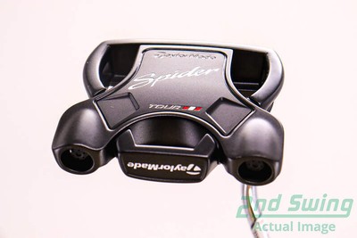 Mint TaylorMade Spider Tour Black Double Bend Putter Right 34.0in