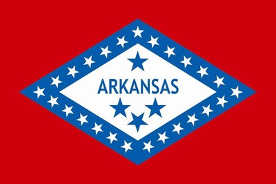 Miniflag Arkansas 10 x 15 cm Fahne Flagge Miniflagge