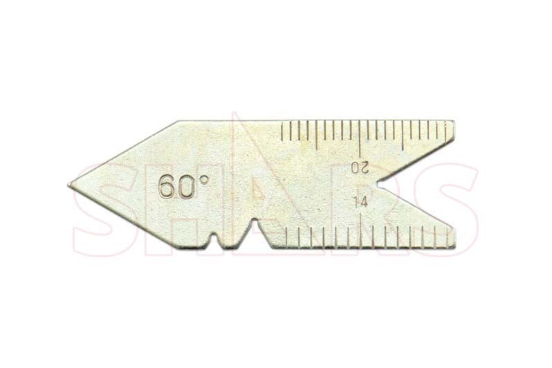 60 DEGREE CENTER GAGE THREAD GAUGE INCH LATHE TOOL NEW !\