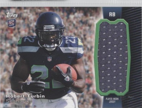 2012 Topps Robert Turbin #RJR-RTU
