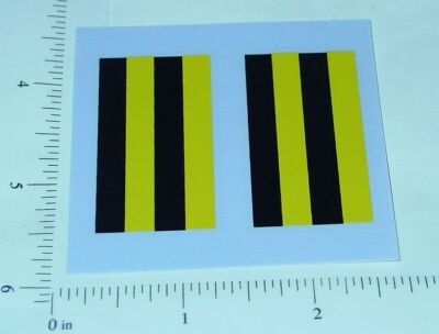 Pair Tonka Straight Plow Snowplow Stickers TK-103