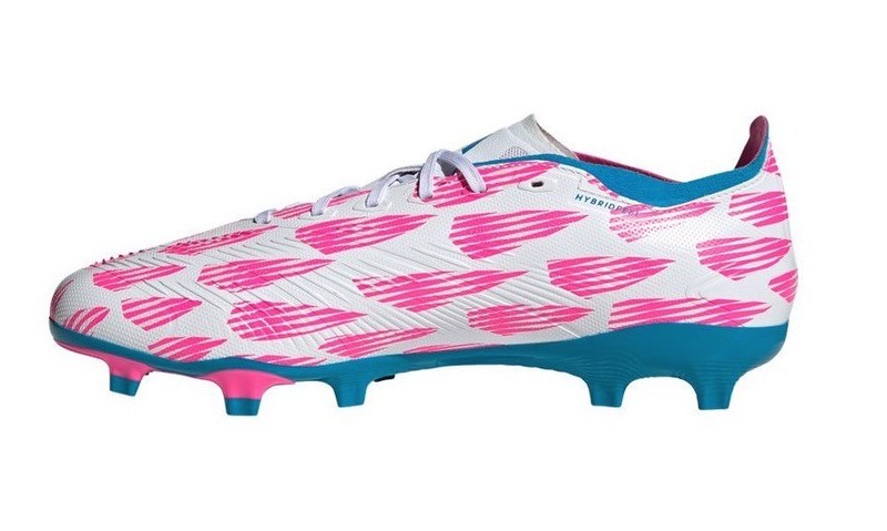 Adidas Predator League FG Soccer Cleats Shoes White Pink IG6262