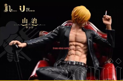 IN Studio & IU Studio One Piece Sanji Suit Thug Series GK Resin Figures Statue