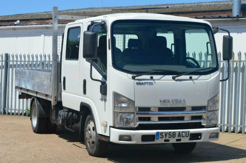 2009/58 Isuzu Grafter NKR 77 Double Cab Dropside 3.0TD Diesel 3500KG