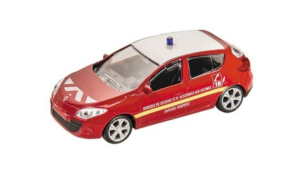 Renault Megane Pompier 1/43 Mondo Motors Security Voiture miniature MS6