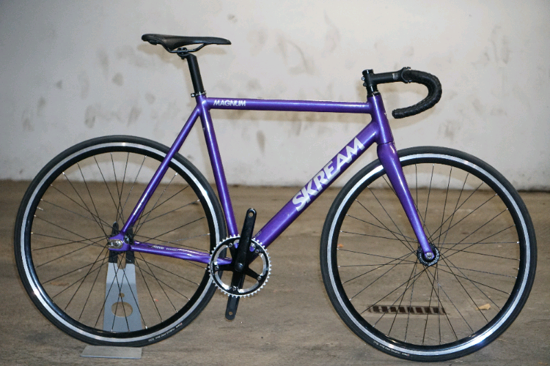 skream track single speed bike size 56 medium cinelli finish kit in