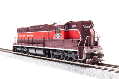 Broadway LTD 2394 HO Scale SD7 #990 Demonstrator Paragon2 Sound/DCC New