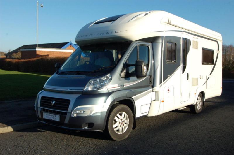 2013 AutoTrail Frontier Dakota luxury fixed bed motorhome with rear