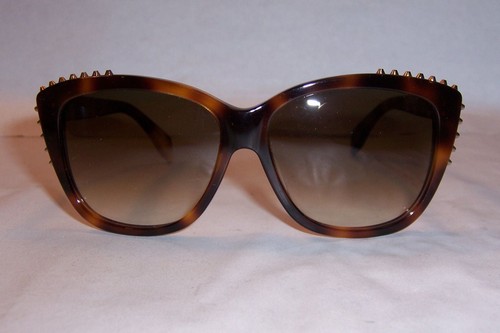 Pre-owned Alexander Mcqueen Sunglasses Amq 4263/f/s Havana/brown 05l-cc Authentic