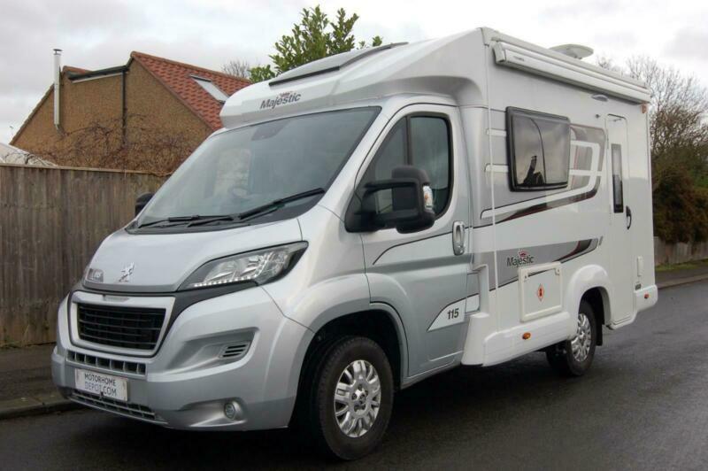 Elddis Majestic 115 high spec 2 berth compact coachbuilt motorhome in