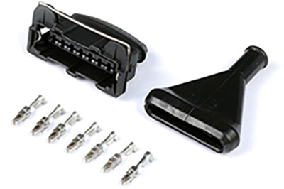 Haltech ECU Plug and Pins Only Bosch 7 Pin Junior Timer Female Connector