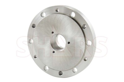 AP6-B 6-1/4'' x 1-1/2-8 TPI Fully Machined Threaded Back Plate for CS FS Chuck R[