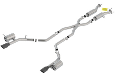 Borla fit 18-20 Dodge Durango SRT 6.2L V8 2.75in ATAK SS Catback Exhaust w/ BLK