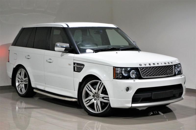 2011 White Land Rover Range Rover Sport 5.0 V8 S/C (503bhp) 4X4