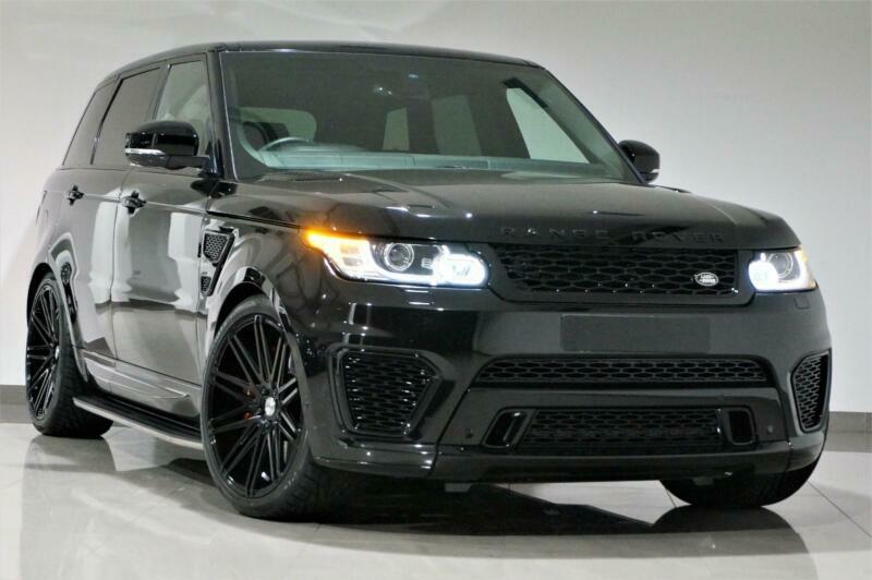 2016 Black Land Rover Range Rover Sport 3.0 SDV6+2018 FACELIFT & SVR