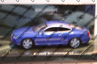 Bentley Continental GT Blue 1:43