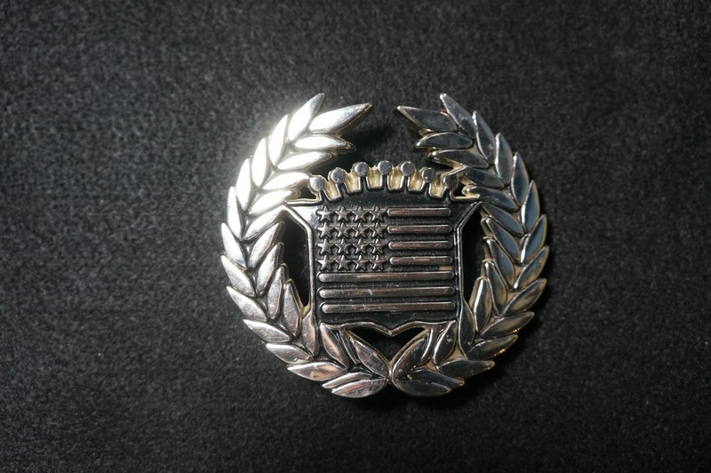 CADILLAC FANCY USA METAL BELT BUCKLE FAMOUS 8387 CHROME COLOR STARS STRIPES FlAG