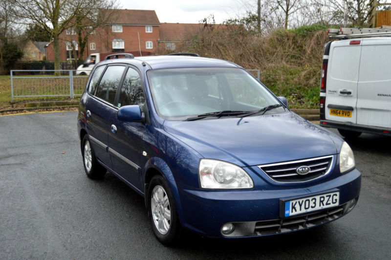 2003 KIA CARENS 2.0 CRDi SE TURBO DIESEL AUTOMATIC 5 DOOR MPV PX SWAP