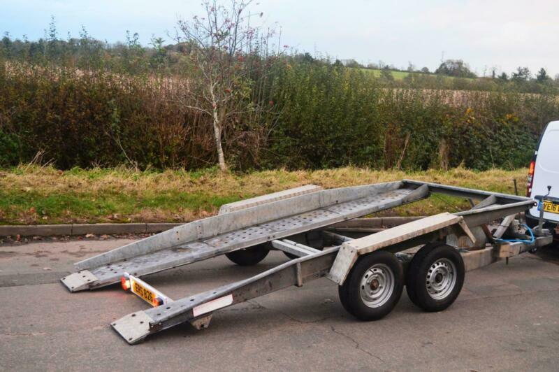 Wessex Car Transporter Trailer 14Ft Tilt Bed Trailer Hydraulic Tilt Car