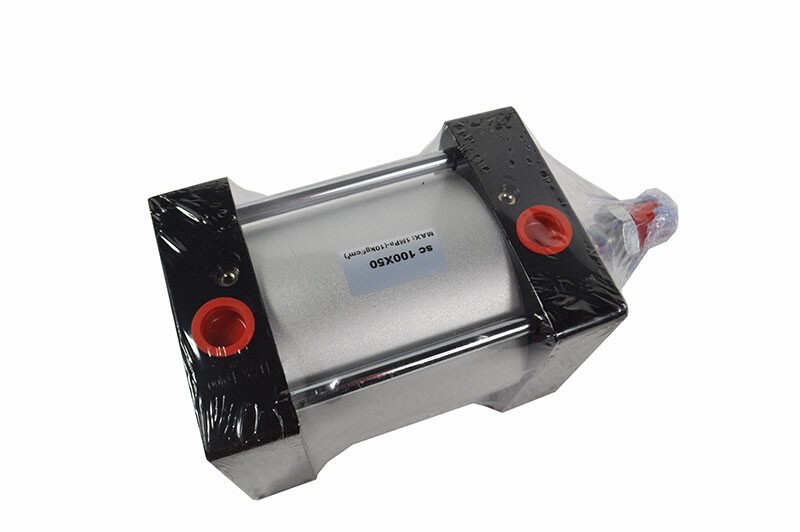 Pneumatic Air Cylinder Double Acting Single Rod SC 100 x 50 4'' Bore 2'' Stroke
