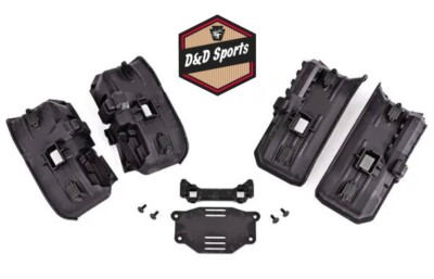 Traxxas 8072X Fenders, inner (wide) (clipless body mounting)