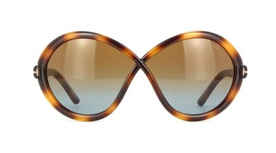 TOM FORD TOM FORD FT1070-53F-68 HAVANA SUNGLASSES