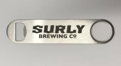 NEW Metal Bottle Opener Surly Brewing Co 7"