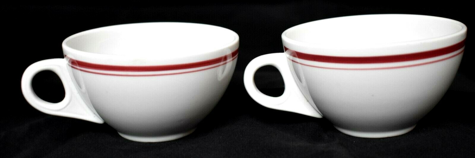 WWII US Army Medical Dept Coffee cup Set of 2 Shenango China 2 1/8 inches tall
