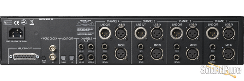 Universal Audio 4-710d Four-Channel Mic Preamp