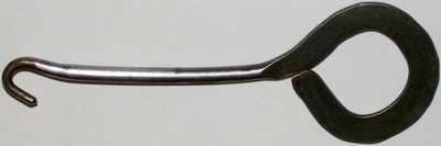 Vintage button hook BOND STREET SPATS footwear early one in excellent condition