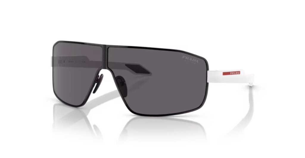 Pre-owned Prada Brand 2023  Men Sunglasses Ps 54ys 1ab-01v Authentic Italy Frame Sport In Gray