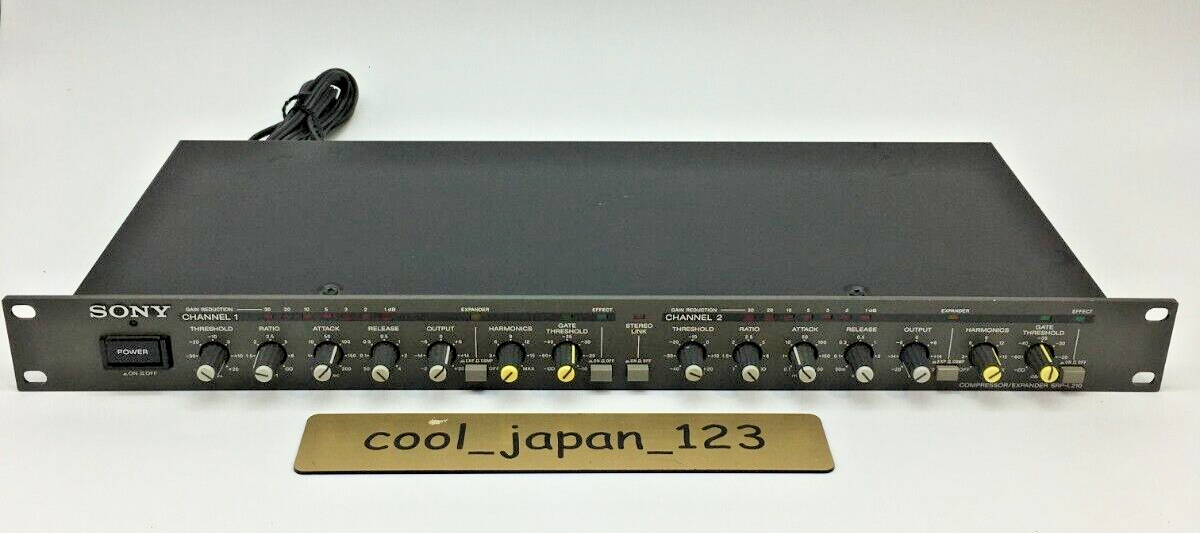 【即購入転売不可】SONYコンプレッサー/エキスパンダー　SRP-L210 即購入転売不可】SONYコンプレッサー/エキスパンダー SRP-L210