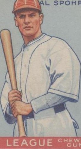 1933 Goudey Big League Chewing Gum - Al Spohrer #161