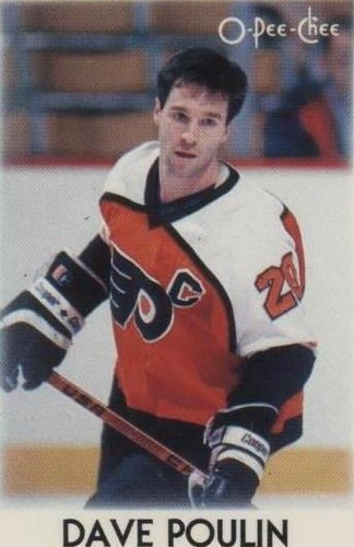 1987-88 O-Pee-Chee Leaders Mini - Dave Poulin #32