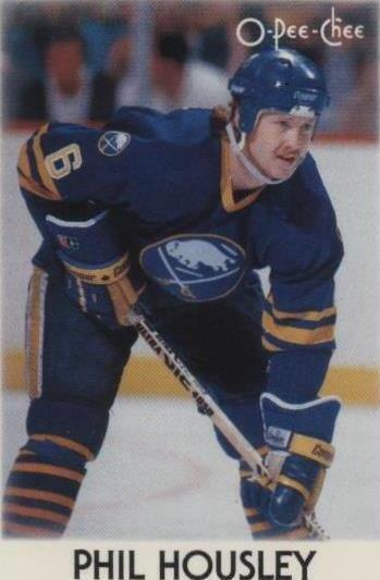 1987-88 O-Pee-Chee Leaders Mini - Phil Housley #17